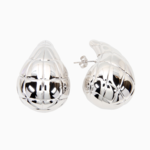 серебряные серьги без камней 57206707